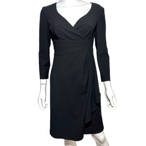Armani Collezioni | Black Virgin Wool Dress